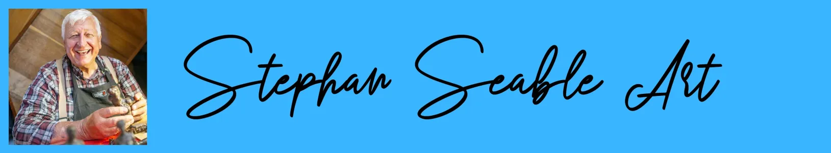 StephanSeableArt.com masthead with logo